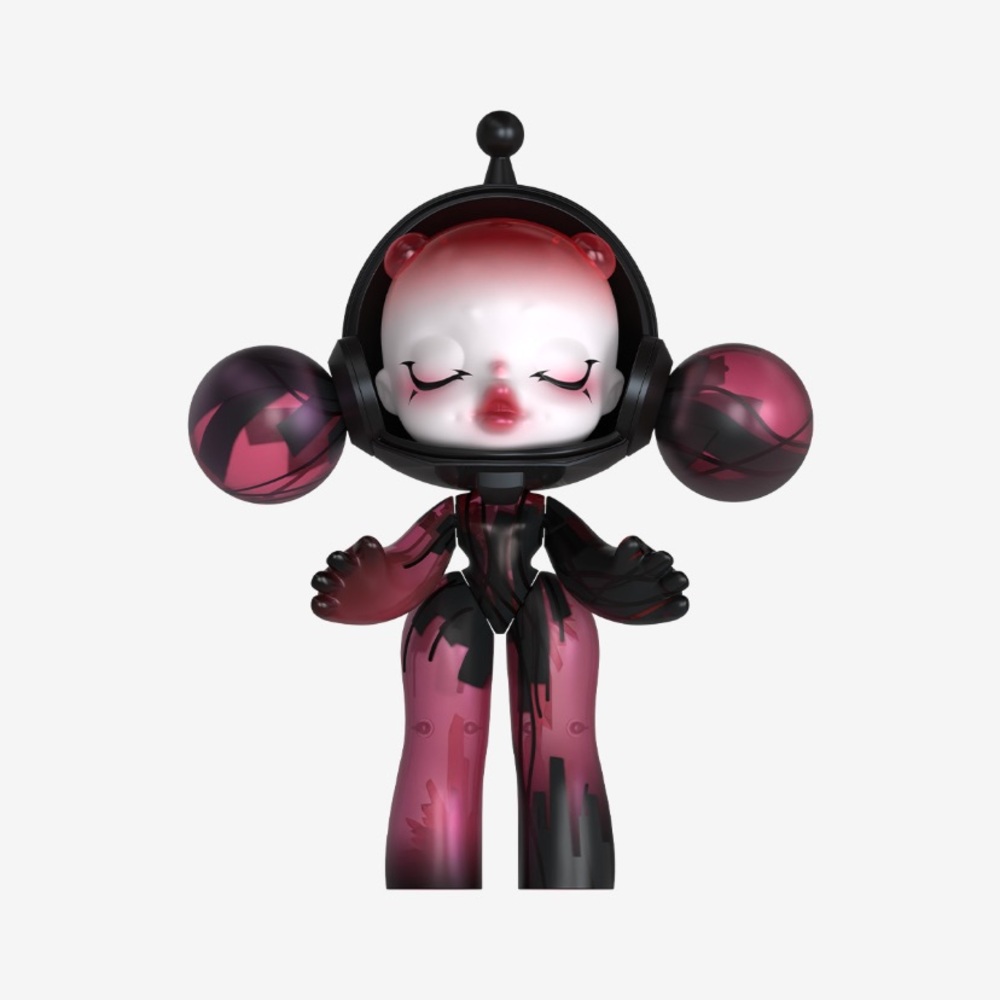 MEGA a SKULLPANDA 400% Red Crystal